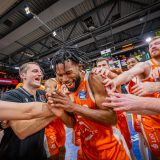 1. Basketball Bundesliga, easyCredit BBL, Saison 2023/2024, Herren, Hauptrunde, 19. Spieltag, 04.02.2024, RASTA Vechta -  MLP Academics Heidelberg