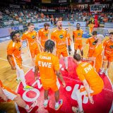 1. Basketball Bundesliga, easyCredit BBL, Saison 2023/2024, Herren, Playoffs, Viertelfinale, Spiel 4, 23.05.2024, RASTA Vechta -  NINERS Chemnitz