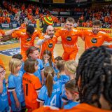 1. Basketball Bundesliga, easyCredit BBL, Saison 2023/2024, Herren, Playoffs, Viertelfinale, Spiel 4, 23.05.2024, RASTA Vechta -  NINERS Chemnitz