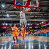 1. Basketball Bundesliga, easyCredit BBL, Saison 2023/2024, Herren, Playoffs, Viertelfinale, Spiel 4, 23.05.2024, RASTA Vechta -  NINERS Chemnitz