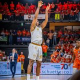 1. Basketball Bundesliga, easyCredit BBL, Saison 2023/2024, Herren, Playoffs, Viertelfinale, Spiel 4, 23.05.2024, RASTA Vechta -  NINERS Chemnitz