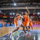 1. Basketball Bundesliga, easyCredit BBL, Saison 2023/2024, Herren, Playoffs, Viertelfinale, Spiel 4, 23.05.2024, RASTA Vechta -  NINERS Chemnitz