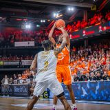 1. Basketball Bundesliga, easyCredit BBL, Saison 2023/2024, Herren, Playoffs, Viertelfinale, Spiel 4, 23.05.2024, RASTA Vechta -  NINERS Chemnitz