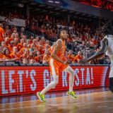 1. Basketball Bundesliga, easyCredit BBL, Saison 2023/2024, Herren, Playoffs, Viertelfinale, Spiel 4, 23.05.2024, RASTA Vechta -  NINERS Chemnitz