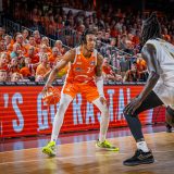 1. Basketball Bundesliga, easyCredit BBL, Saison 2023/2024, Herren, Playoffs, Viertelfinale, Spiel 4, 23.05.2024, RASTA Vechta -  NINERS Chemnitz