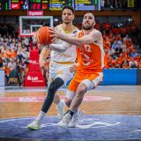 1. Basketball Bundesliga, easyCredit BBL, Saison 2023/2024, Herren, Playoffs, Viertelfinale, Spiel 4, 23.05.2024, RASTA Vechta -  NINERS Chemnitz