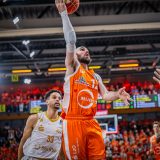 1. Basketball Bundesliga, easyCredit BBL, Saison 2023/2024, Herren, Playoffs, Viertelfinale, Spiel 4, 23.05.2024, RASTA Vechta -  NINERS Chemnitz