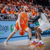 1. Basketball Bundesliga, easyCredit BBL, Saison 2023/2024, Herren, Playoffs, Viertelfinale, Spiel 4, 23.05.2024, RASTA Vechta -  NINERS Chemnitz