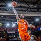 1. Basketball Bundesliga, easyCredit BBL, Saison 2023/2024, Herren, Playoffs, Viertelfinale, Spiel 4, 23.05.2024, RASTA Vechta -  NINERS Chemnitz