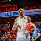 1. Basketball Bundesliga, easyCredit BBL, Saison 2023/2024, Herren, Playoffs, Viertelfinale, Spiel 4, 23.05.2024, RASTA Vechta -  NINERS Chemnitz