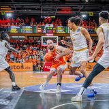 1. Basketball Bundesliga, easyCredit BBL, Saison 2023/2024, Herren, Playoffs, Viertelfinale, Spiel 4, 23.05.2024, RASTA Vechta -  NINERS Chemnitz