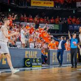 1. Basketball Bundesliga, easyCredit BBL, Saison 2023/2024, Herren, Playoffs, Viertelfinale, Spiel 4, 23.05.2024, RASTA Vechta -  NINERS Chemnitz