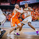 1. Basketball Bundesliga, easyCredit BBL, Saison 2023/2024, Herren, Playoffs, Viertelfinale, Spiel 4, 23.05.2024, RASTA Vechta -  NINERS Chemnitz