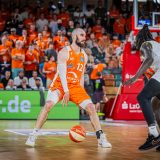 1. Basketball Bundesliga, easyCredit BBL, Saison 2023/2024, Herren, Playoffs, Viertelfinale, Spiel 4, 23.05.2024, RASTA Vechta -  NINERS Chemnitz