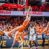 1. Basketball Bundesliga, easyCredit BBL, Saison 2023/2024, Herren, Playoffs, Viertelfinale, Spiel 4, 23.05.2024, RASTA Vechta -  NINERS Chemnitz