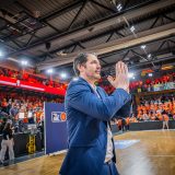 1. Basketball Bundesliga, easyCredit BBL, Saison 2023/2024, Herren, Playoffs, Viertelfinale, Spiel 4, 23.05.2024, RASTA Vechta -  NINERS Chemnitz