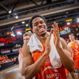 1. Basketball Bundesliga, easyCredit BBL, Saison 2023/2024, Herren, Playoffs, Viertelfinale, Spiel 4, 23.05.2024, RASTA Vechta -  NINERS Chemnitz