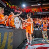 1. Basketball Bundesliga, easyCredit BBL, Saison 2023/2024, Herren, Playoffs, Viertelfinale, Spiel 4, 23.05.2024, RASTA Vechta -  NINERS Chemnitz