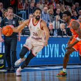 1. Basketball Bundesliga, easyCredit BBL, Saison 2025/2026, Herren, Hauptrunde, 7. Spieltag, 09.11.2025, RASTA Vechta - FC Bayern München Basketball