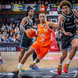 1. Basketball Bundesliga, easyCredit BBL, Saison 2025/2026, Herren, Hauptrunde, 9. Spieltag, 07.12.2025, RASTA Vechta - Veolia Hamburg Towers