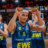 1. Basketball Bundesliga, easyCredit BBL, Saison 2025/2026, Herren, Hauptrunde, 13. Spieltag, 29.12.2025, RASTA Vechta - EWE Baskets Oldenburg