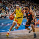 1. Basketball Bundesliga, easyCredit BBL, Saison 2025/2026, Herren, Hauptrunde, 23. Spieltag, 08.03.2026, EWE Baskets Oldenburg - RASTA Vechta