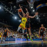 1. Basketball Bundesliga, easyCredit BBL, Saison 2025/2026, Herren, Hauptrunde, 23. Spieltag, 08.03.2026, EWE Baskets Oldenburg - RASTA Vechta