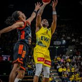 1. Basketball Bundesliga, easyCredit BBL, Saison 2025/2026, Herren, Hauptrunde, 23. Spieltag, 08.03.2026, EWE Baskets Oldenburg - RASTA Vechta