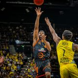 1. Basketball Bundesliga, easyCredit BBL, Saison 2025/2026, Herren, Hauptrunde, 23. Spieltag, 08.03.2026, EWE Baskets Oldenburg - RASTA Vechta