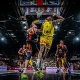 1. Basketball Bundesliga, easyCredit BBL, Saison 2025/2026, Herren, Hauptrunde, 23. Spieltag, 08.03.2026, EWE Baskets Oldenburg - RASTA Vechta