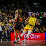 1. Basketball Bundesliga, easyCredit BBL, Saison 2025/2026, Herren, Hauptrunde, 23. Spieltag, 08.03.2026, EWE Baskets Oldenburg - RASTA Vechta