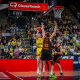 1. Basketball Bundesliga, easyCredit BBL, Saison 2025/2026, Herren, Hauptrunde, 23. Spieltag, 08.03.2026, EWE Baskets Oldenburg - RASTA Vechta