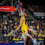 1. Basketball Bundesliga, easyCredit BBL, Saison 2025/2026, Herren, Hauptrunde, 23. Spieltag, 08.03.2026, EWE Baskets Oldenburg - RASTA Vechta