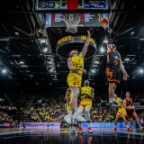 1. Basketball Bundesliga, easyCredit BBL, Saison 2025/2026, Herren, Hauptrunde, 23. Spieltag, 08.03.2026, EWE Baskets Oldenburg - RASTA Vechta