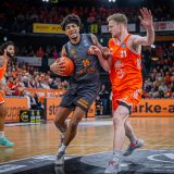 1. Basketball Bundesliga, easyCredit BBL, Saison 2025/2026, Herren, Hauptrunde, 25. Spieltag, 21.03.2026, RASTA Vechta - NINERS Chemnitz