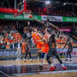 1. Basketball Bundesliga, easyCredit BBL, Saison 2025/2026, Herren, Hauptrunde, 25. Spieltag, 21.03.2026, RASTA Vechta - NINERS Chemnitz