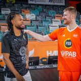 1. Basketball Bundesliga, easyCredit BBL, Saison 2025/2026, Herren, Hauptrunde, 31. Spieltag, 24.04.2026, RASTA Vechta - Löwen Braunschweig