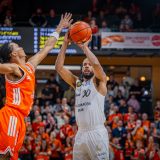 1. Basketball Bundesliga, easyCredit BBL, Saison 2025/2026, Herren, Hauptrunde, 31. Spieltag, 24.04.2026, RASTA Vechta - Löwen Braunschweig