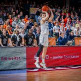 1. Basketball Bundesliga, easyCredit BBL, Saison 2025/2026, Herren, Hauptrunde, 31. Spieltag, 24.04.2026, RASTA Vechta - Löwen Braunschweig