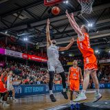 1. Basketball Bundesliga, easyCredit BBL, Saison 2025/2026, Herren, Hauptrunde, 31. Spieltag, 24.04.2026, RASTA Vechta - Löwen Braunschweig