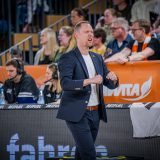1. Basketball Bundesliga, easyCredit BBL, Saison 2025/2026, Herren, Hauptrunde, 31. Spieltag, 24.04.2026, RASTA Vechta - Löwen Braunschweig
