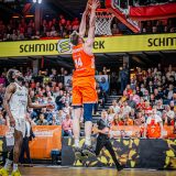 1. Basketball Bundesliga, easyCredit BBL, Saison 2025/2026, Herren, Hauptrunde, 31. Spieltag, 24.04.2026, RASTA Vechta - Löwen Braunschweig