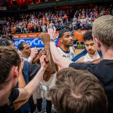 1. Basketball Bundesliga, easyCredit BBL, Saison 2025/2026, Herren, Hauptrunde, 31. Spieltag, 24.04.2026, RASTA Vechta - Löwen Braunschweig