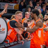 1. Basketball Bundesliga, easyCredit BBL, Saison 2025/2026, Herren, Hauptrunde, 31. Spieltag, 24.04.2026, RASTA Vechta - Löwen Braunschweig