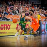 1. Basketball Bundesliga, easyCredit BBL, Saison 2025/2026, Herren, Play-Ins, Spiel um Platz 7, 12.05.2026, RASTA Vechta - Gladiators Trier
