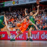 1. Basketball Bundesliga, easyCredit BBL, Saison 2025/2026, Herren, Play-Ins, Spiel um Platz 7, 12.05.2026, RASTA Vechta - Gladiators Trier