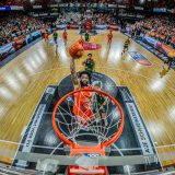 1. Basketball Bundesliga, easyCredit BBL, Saison 2025/2026, Herren, Play-Ins, Spiel um Platz 7, 12.05.2026, RASTA Vechta - Gladiators Trier